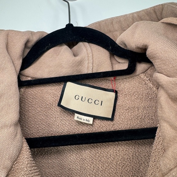 Gucci Sweatshirt With Vintage Logo Cotton 'Vintage Camel Size Small Oversized - Picture 6 of 11